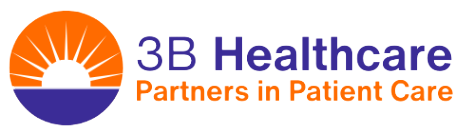 new logo of 3b healthcare