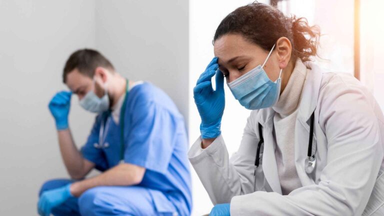 Stopping Nurse Burnout - Nurse Retention Strategies for 2025 That Work - 3B Blog poster