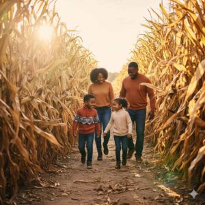 Get Lost in a Corn Maze poster
