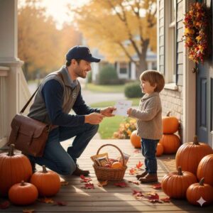 Thank Your Mail Carrier and Delivery People poster