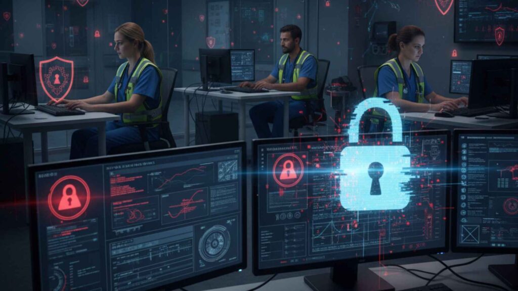 Healthcare Cybersecurity poster