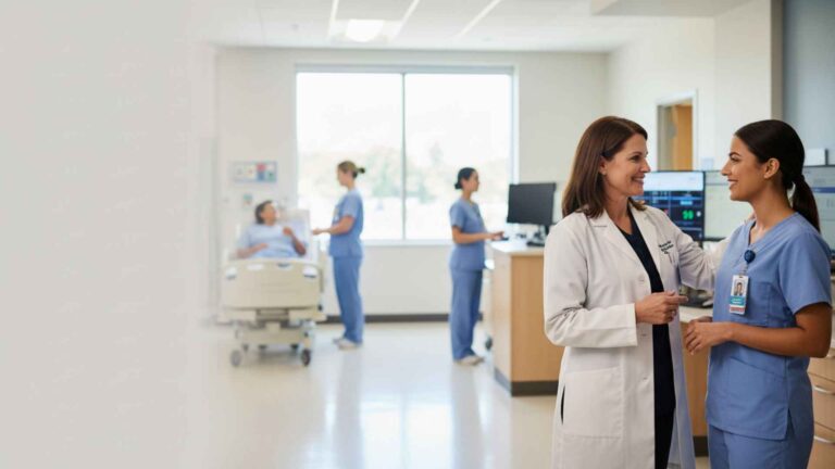 early-career nurse engagement poster